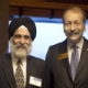 Professor Singh and George Blumenthal